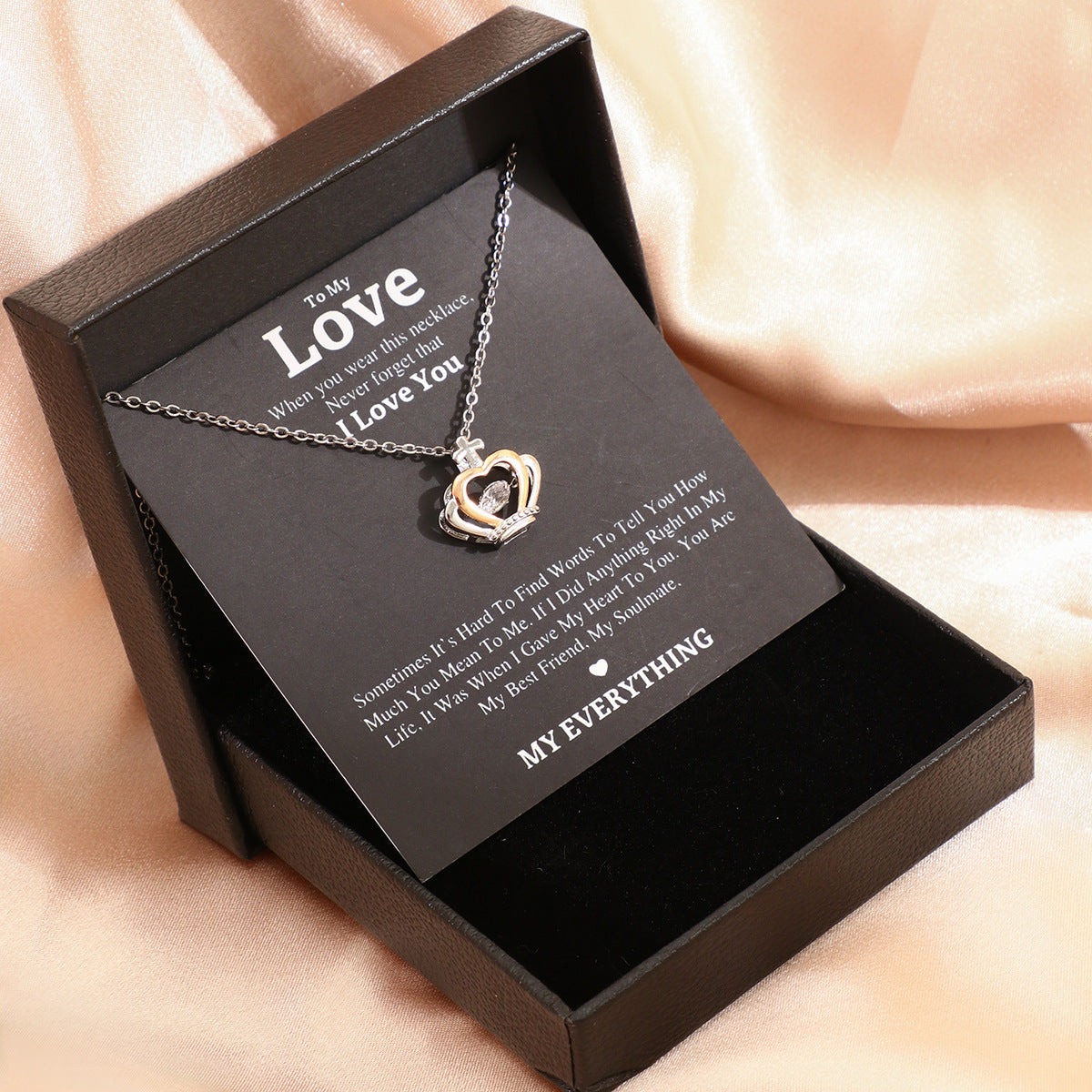 Wholesale Mother's Day Alloy Necklace Gift Box